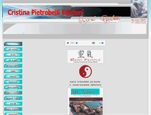 Tablet Screenshot of libreriacristinapietrobelli.it